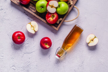 Apple cider vinegar or fermented fruit drink