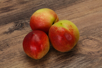 Sweet tasty fresh ripe apricots