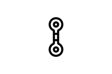 Toys Outline Icon - Wrench Toy