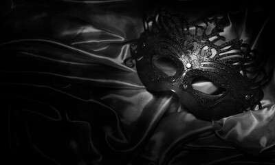 Traditional carnival venetian mask