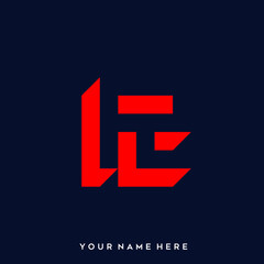 Letter R logo.Typographic icon.Red lettering sign for company branding.Geometric uppercase alphabet initial isolated on dark background.Three dimensional character shape.