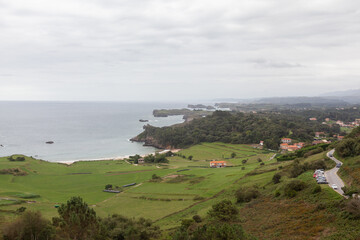 Beach of Toranda near to Llanes village in Asturias Spain