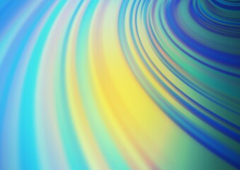 Obraz premium Light Blue, Yellow vector bokeh pattern.