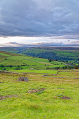 Fototapeta na wymiar Swaledale in the Yorkshire Dales National Park - England