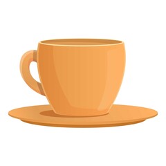 Water tea pot icon. Cartoon of water tea pot vector icon for web design isolated on white background
