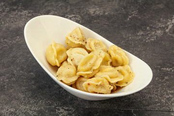 Dumplings with meat and spices