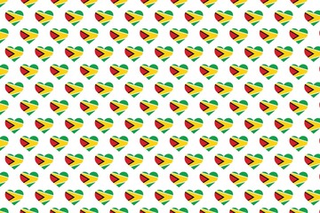 Pattern Love flag design backround 