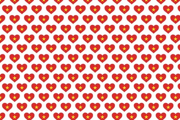 Pattern Love flag design backround 