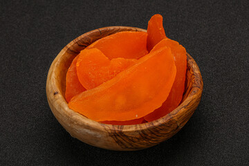 Dry sweet mango tropical fruit
