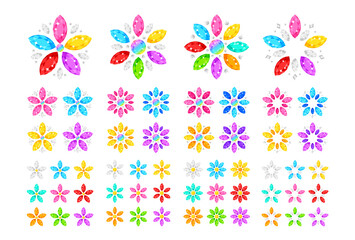 宝石／花／マーキース