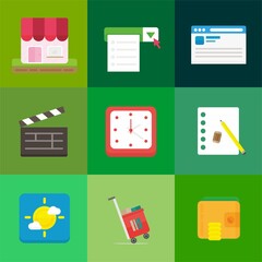 flat icons for ui design