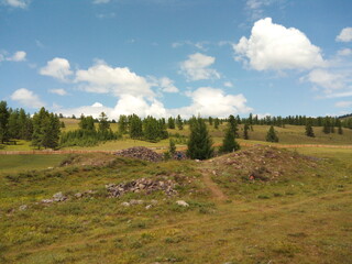 Kurgan of the ancient rulers