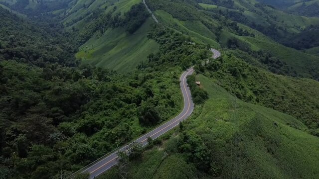 Green mountain road Road trips and nature