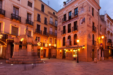 Cafe liberty on Lamarmora Place, Iglesias, Sardinia, Italy, Europe