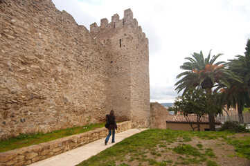 Pisan Walls, Iglesias, Sardinia, Italy, Europe