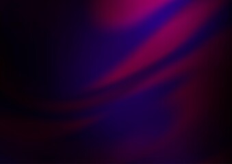 Dark Purple vector bokeh pattern.