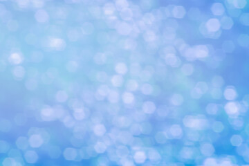 Abstract image of softy hexagon bokeh background.