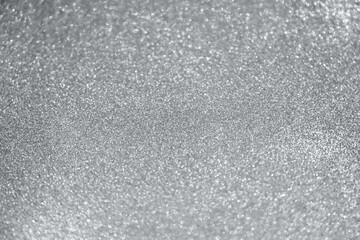 Abstract silver glitter sparkle texture background
