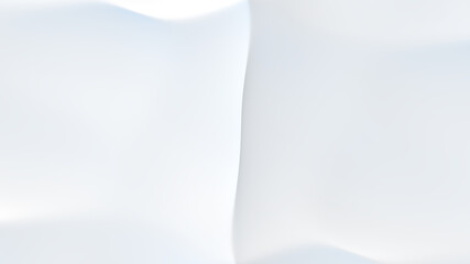White abstract background with folds
