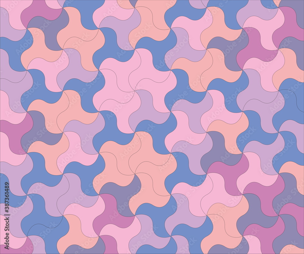 Poster decorative abstract  background vector pattern