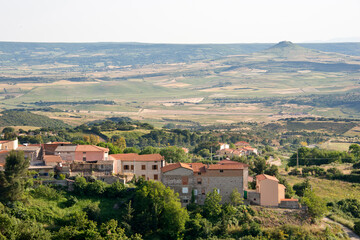 Fototapeta na wymiar Laconi landscape, Oristano, Sardinia, Italy