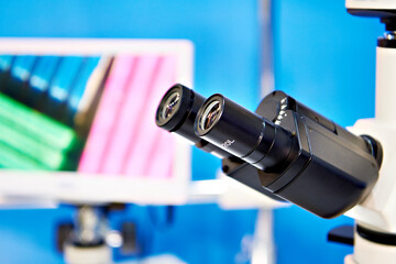 Eyepieces polarization stereo microscope