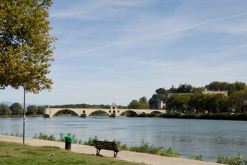 Die berühmte Brücke von Avignon