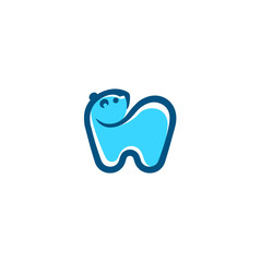 Dental Care Creative Concept Logo Design Template