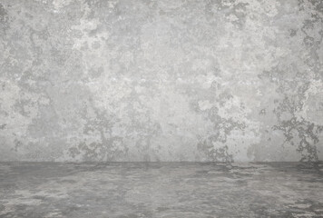 plaster wall, grey background