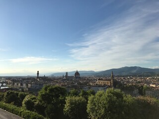 Fototapeta na wymiar italia florence city view