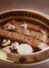 한국 스타일 돼지고기 구이, 돼지양념갈비