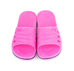 house slippers isolated on white background