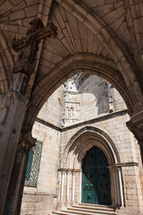 Salado Memorial and Church of Nossa Senhora da Oliveira, Largo do Oliveira, Guimaraes, Minho province, Portugal, Unesco World Heritage Site