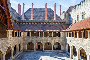 Palace of the Dukes of Bragança, Guimaraes, Minho, Portugal, Unesco World Heritage Site