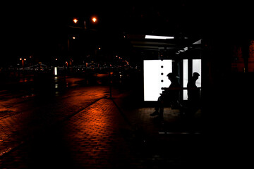 night in the city