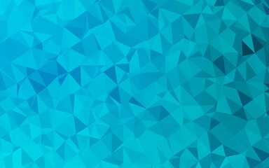 Obraz premium Light BLUE vector low poly layout.