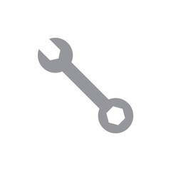 Wrench Icon Color Design Vector Template Illustration