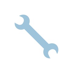 Wrench Icon Color Design Vector Template Illustration
