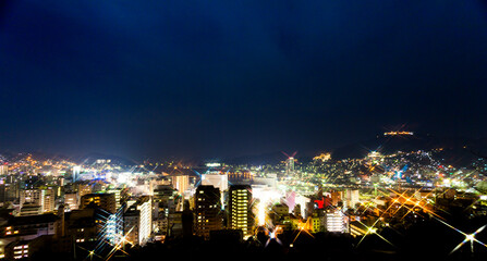 長崎市街地夜景