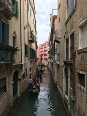 Venice canal view city