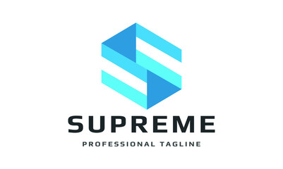 Supreme Vector Logo Template