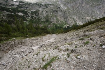 storm damage caused by mudslides