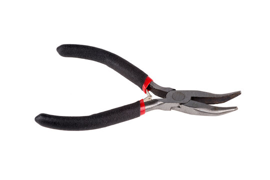 Tool for flat-nose pliers with bent ends
