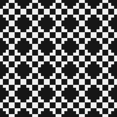 Abstract Cross Pattern Dots Logo generative computational art illustration