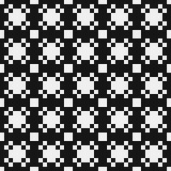 Abstract Cross Pattern Dots Logo generative computational art illustration