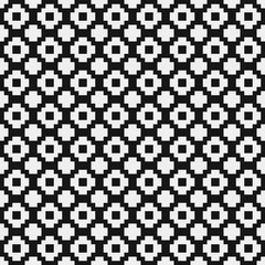 Fototapeta premium Abstract Cross Pattern Dots Logo generative computational art illustration