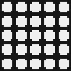 Abstract Cross Pattern Dots Logo generative computational art illustration