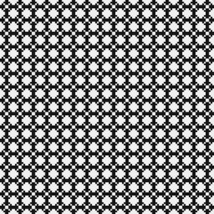 Abstract Cross Pattern Dots Logo generative computational art illustration