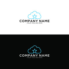 Time to sleep flat icon vector. Moon, stars and clouds signs. Night flat icon on white.