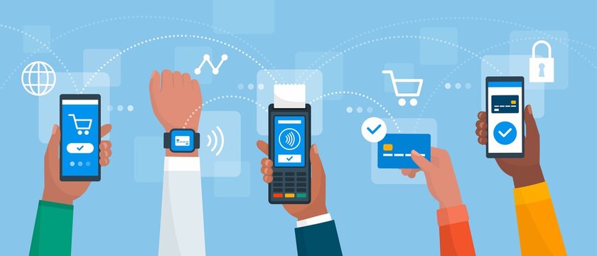 Electronic Cashless Payments And Secure Transactions